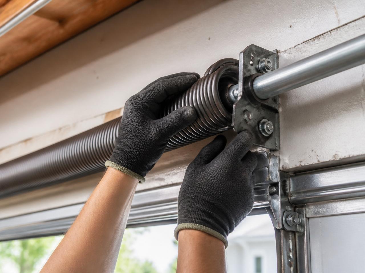 Cable Repair — performed by Sugarloaf Garage Door Repair in Duluth, GA